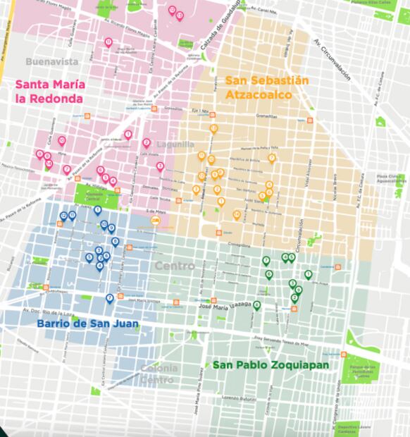 La ruta por los barrios más antiguos de la CDMX