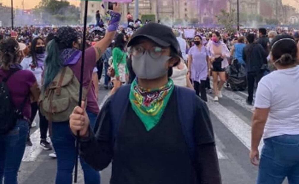 Sofía, alumna de la UNAM 