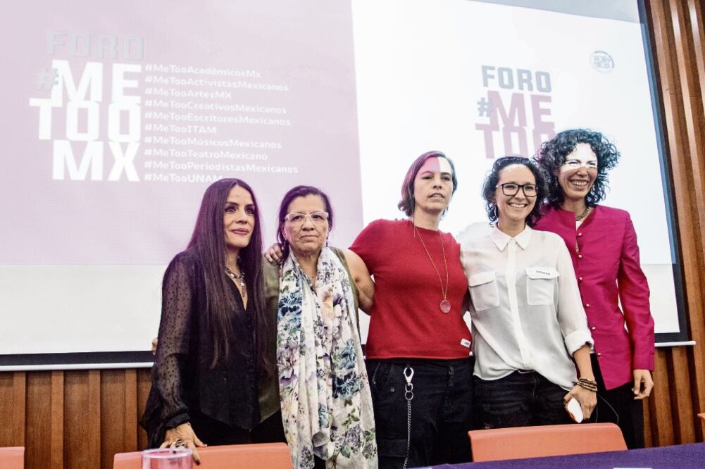 Expertas en temas de género, como Aimée Vega (izq.), participaron en el foro organizado por la CDH local, a cargo de Nashieli Ramírez. / ISAAC ESQUIVEL. CUARTOSCURO