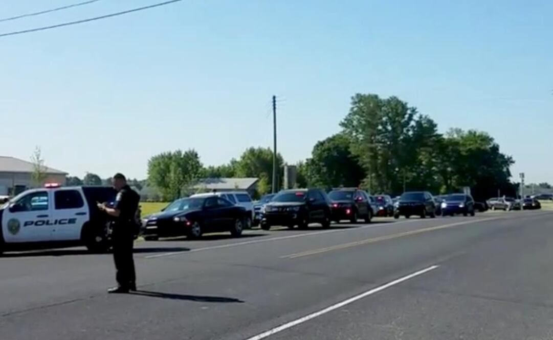 Tiroteo en escuela de Indiana deja dos heridos