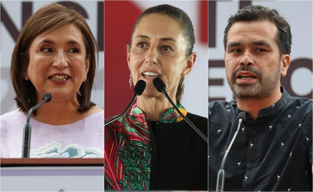 Estos serán los recintos en los que las candidatas Xóchitl Gálvez, de la coalición Fuerza y Corazón por México, y Claudia Sheinbaum, de Sigamos Haciendo Historia, así como el candidato Jorge Álvarez Máynez, de Movimiento Ciudadano, cerrarán sus campañas. Foto: EL UNIVERSAL