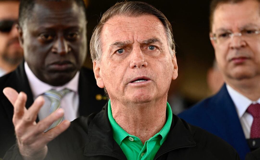 Jair Bolsonaro, expresidente de Brasil. Foto: AFP