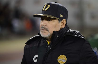 Maradona regaña a la afición de Dorados