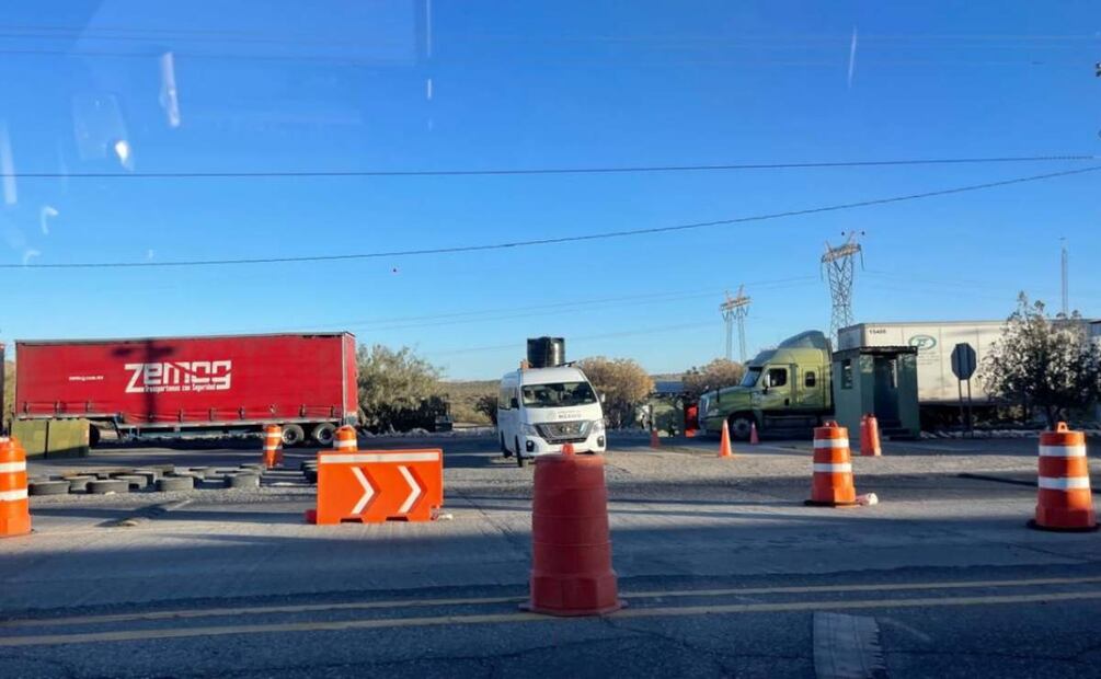 La detención de los migrantes se realizó en el punto de revisión conocido como Precos en la carretera que conduce a Ciudad Juárez (21/02/2025). Foto: Ilustrativa
