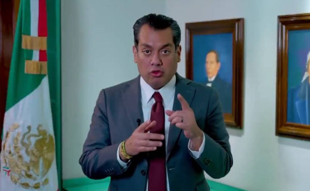 Sergio Gutiérrez Luna, presidente de la Mesa Directiva de la Cámara de Diputados. Foto: Captura de pantalla