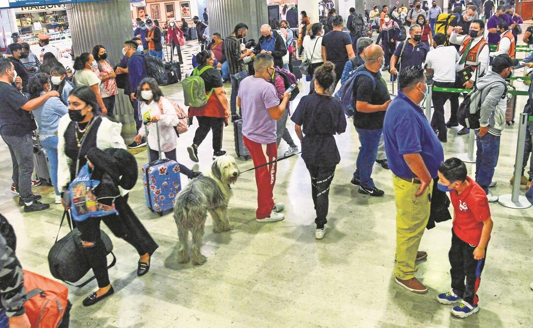 La inversión a la infraestructura del AICM fue limitada en la administración pasada, asegura la gestión actual de la terminal. Foto: ARCHIVO EL UNIVERSAL