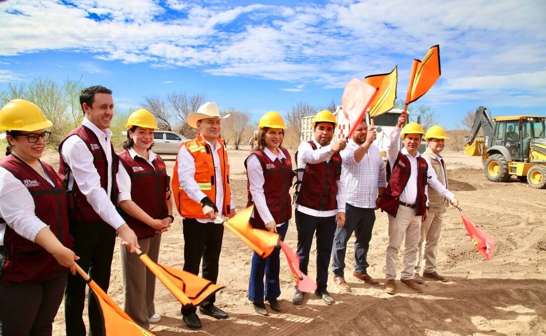 Decenas de personas rechazan viviendas del Bienestar que construirá el gobierno en Hermosillo; buscan dialogo con autoridades. Foto: de Gobierno de Sonora