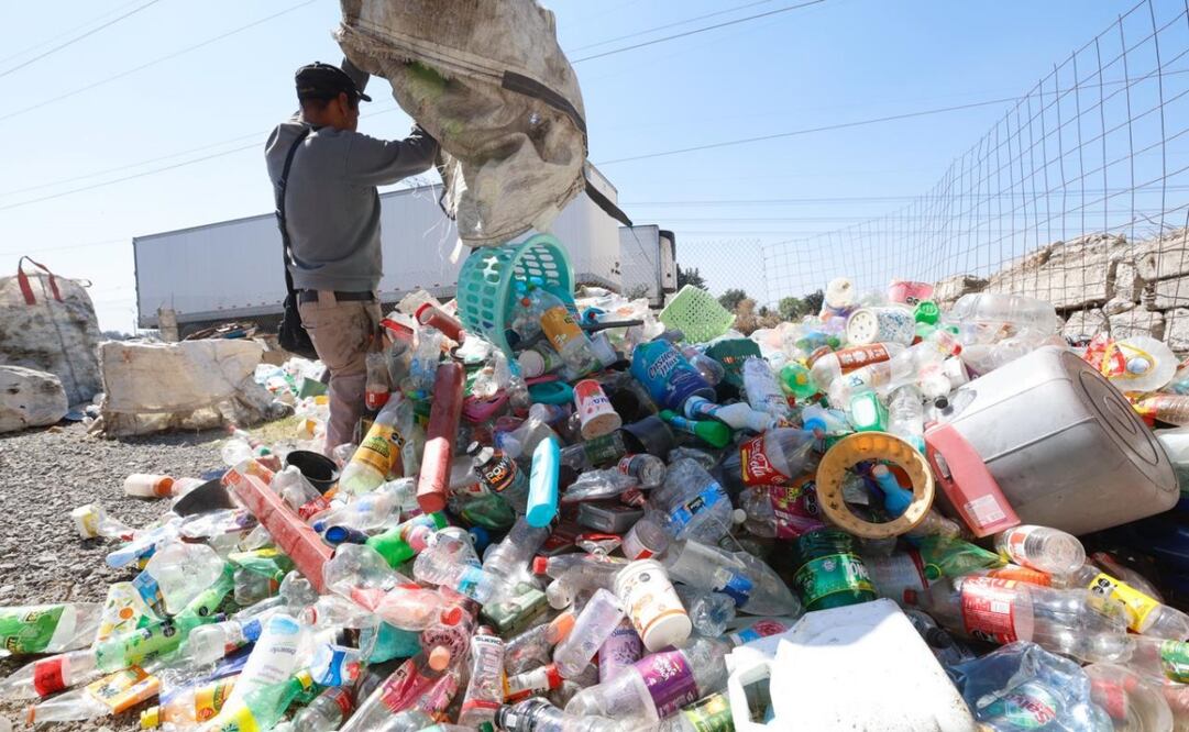 De las 18 mil toneladas que se generan al día en Edomex, sólo 11% son tratadas. Foto: Jorge Alvarado | El Universal