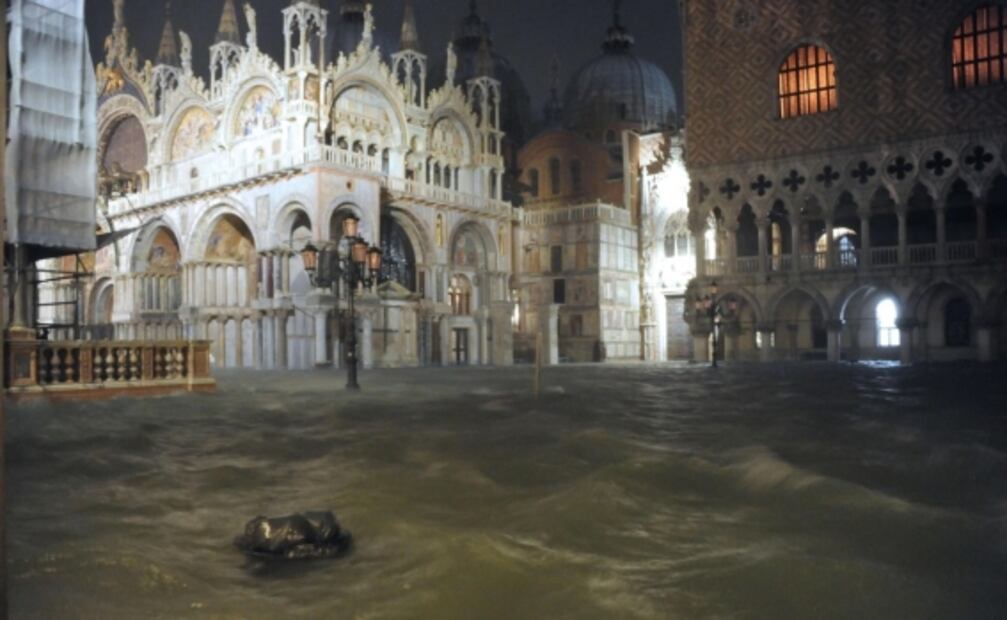 Venecia enfrenta marea alta “más que excepcional”