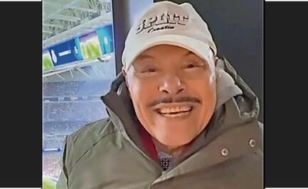 Alcalde de Catemaco presume “trabajar” desde el Bernabéu