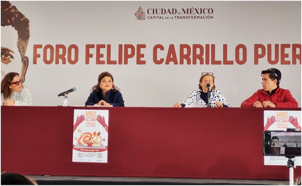 Feria del Libro del Zócalo. Foto: Especial