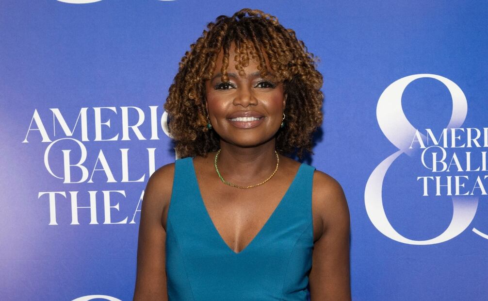 Karine Jean-Pierre, la portavoz de la Casa Blanca durante la Presidencia de Joe Biden. Foto: AP
