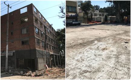 Finalizan demolición de edificio en Calzada del Hueso 713