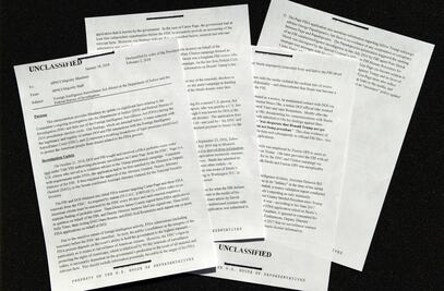 ¿Qué dice el polémico memo que acusa al FBI de fallas en el Rusiagate?