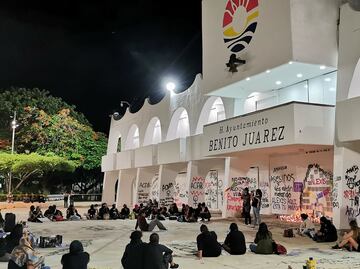 Protestan en Cancún a un año de feminicidio de Alexis