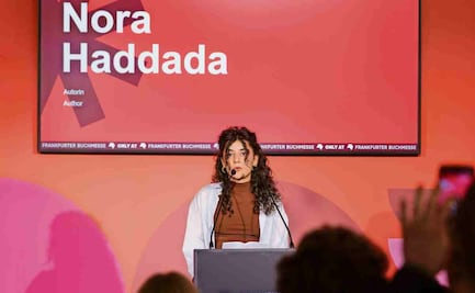 Nora Haddada inaugura Feria del Libro de Fráncfort