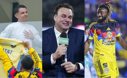 David Faitelson asegura que América "intenta reinventarse", tras salidas de Fidalgo y Saint-Maximin