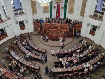 "Sin asuntos por desahogar": Diputados del Congreso CDMX llegan, pasan lista y se van