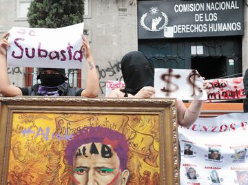 Feminist activists occupy government building, demand justice for victims of gender-based violence