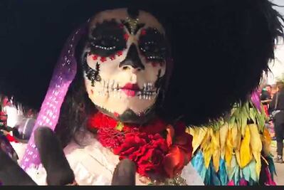 Desfile Día de Muertos, “La Catrina” se pasea por Reforma