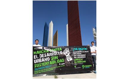 Protestan en Lomas Verdes contra nuevos desarrollos en Presa Madín