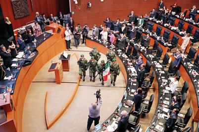 Senado conmemora el centenario de la Constitución de 1917