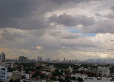 Llueve ligeramente en cuatro alcaldías de CDMX