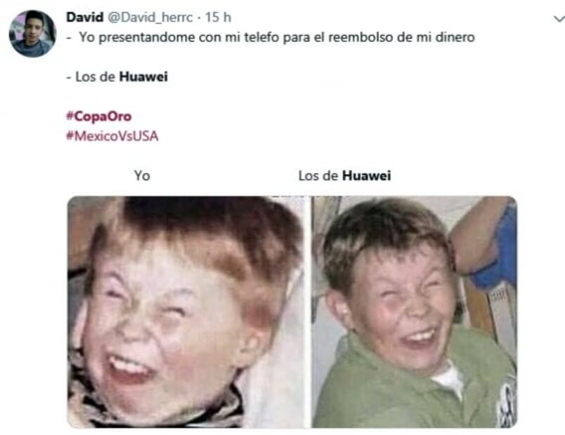Los memes de la promoción de Huawei y la victoria de México
