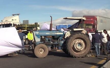 Bloqueo de campesinos en la autopista Arco Norte cumple casi 24 horas