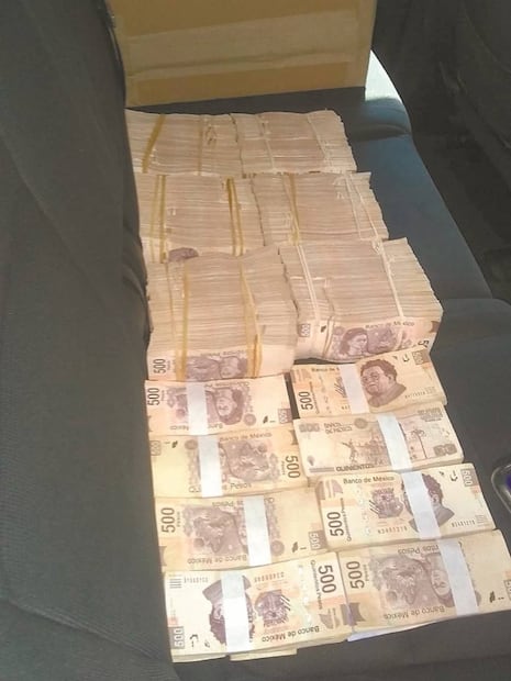 Detienen a pareja con 3.3 mdp en efectivo en Polanco 