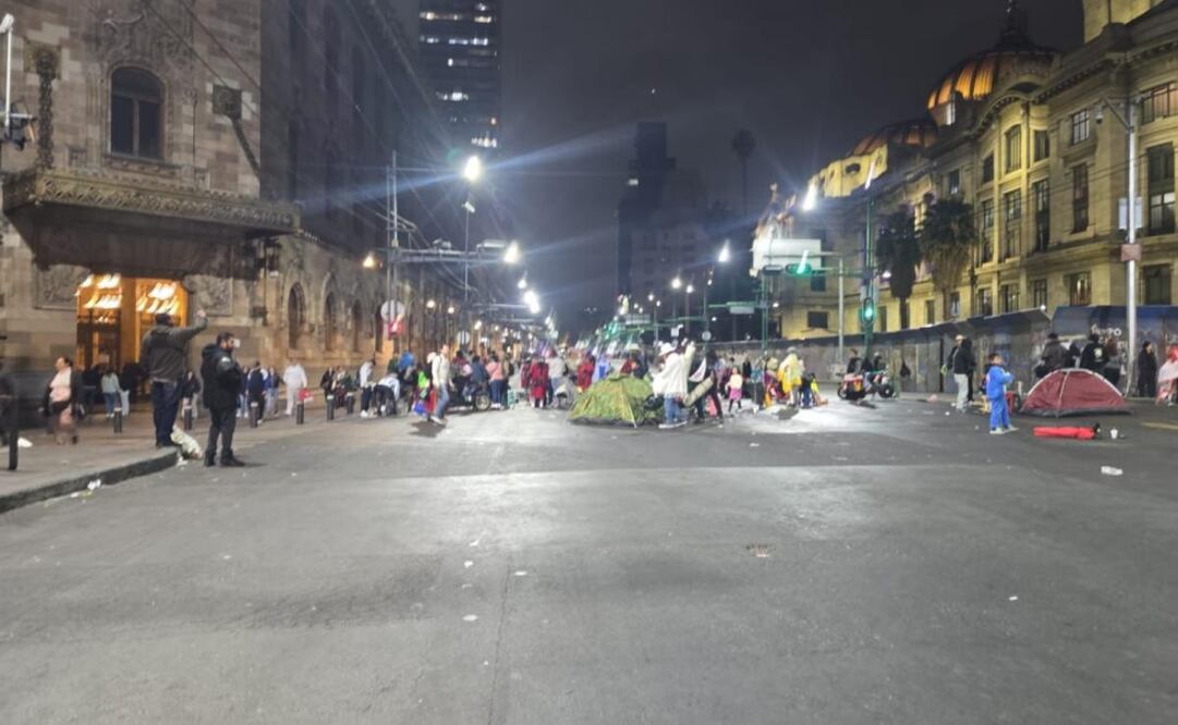 Artesanos retiran bloqueo de Eje Central tras 9 horas (10/11/2025). Foto: Especial