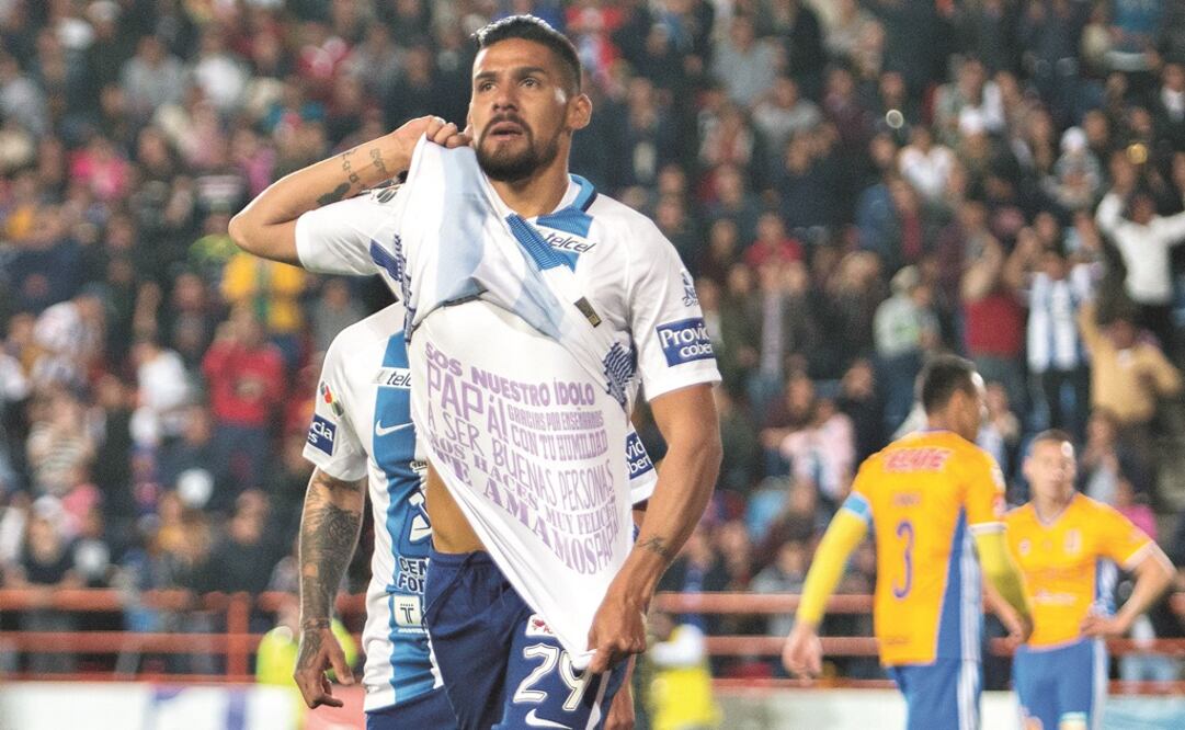Jara hizo la solitaria anotación que catapultó a Pachuca en la tabla. (ULISES NARANJO. IMAGO7)