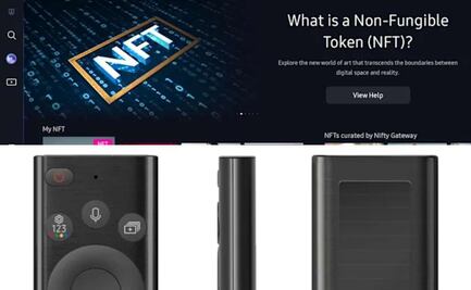 Samsung anuncia soporte para compras NFT en sus Smart Tv