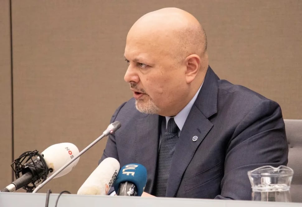 El fiscal jefe de la Corte Penal Internacional, Karim Khan. Foto: EFE