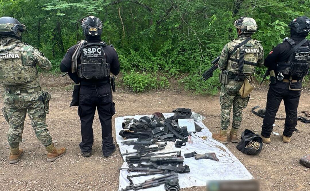 Realizan operativos de seguridad en Sinaloa (30/07/2025). Foto: Especial