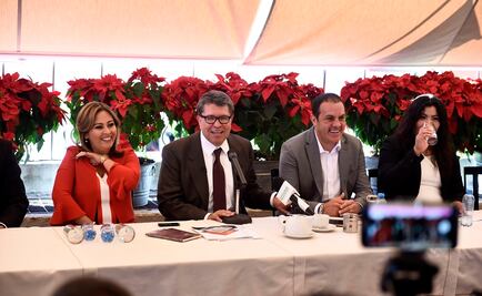 Monreal "reconcilia" a Cuauhtémoc Blanco con sus detractores políticos