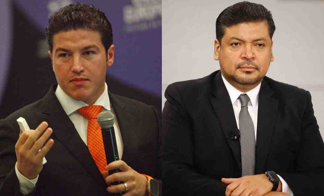 Samuel García, Gobernador de Nuevo León y Luis Enrique Orozco, designado como gobernador interino. Foto: Cuartoscuro/Especial