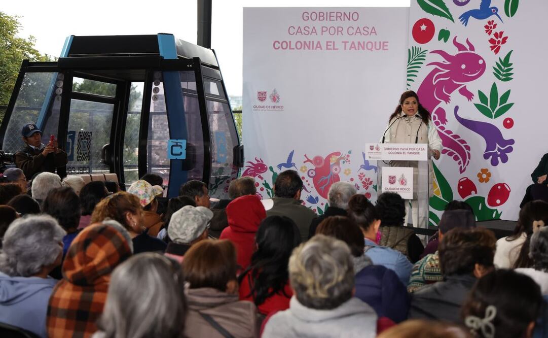 Ruta 5 del Cablebús se comenzará a construir en los próximos meses, dice Brugada (26/06/2025). Foto: Especial