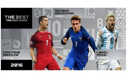 CR7, Messi y Griezmann son nominados a mejor futbolista por la FIFA