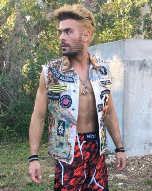 Este es el impresionante (y 'sexy') cambio de look de Zac Efron que paralizó Instagram