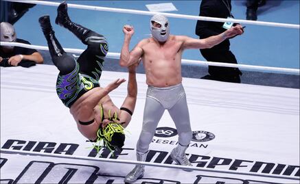 El Hijo de Santo estalló contra la afición tras ganar la máscara de Misterioso Jr.; no quedó contento con los abucheos 