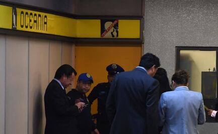 Cae sujeto que bajó a las vías del Metro Oceanía para robar cable 