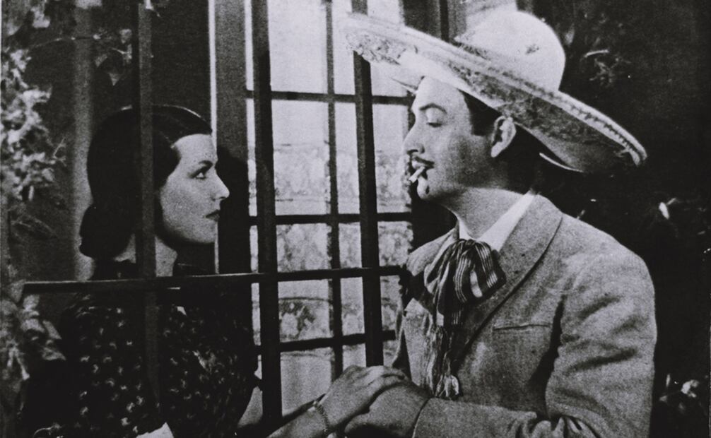 Jorge Negrete y Gloria Marín vivieron un intenso romance dentro y fuera de las pantallas. Aquí en una escena de "¡Ay Jalisco no te rajes!". Foto: Archivo EL UNIVERSAL.