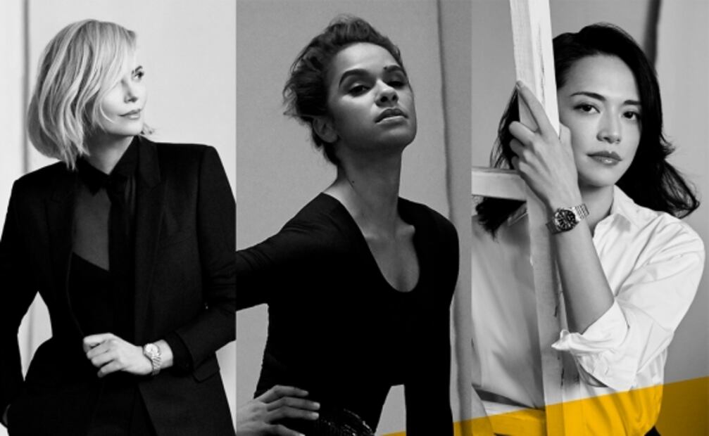 Actitud femenina y empoderada de Breitling