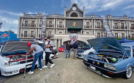 Exhiben autos tuneados en la alcaldía Cuajimalpa