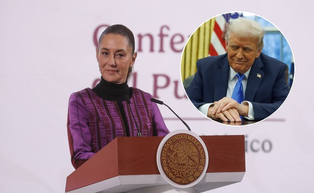 Estrategias Claudia Sheinbaum dan resultados ante medidas de Trump. Foto: Gabriel Pano / EL UNIVERSAL y EFE