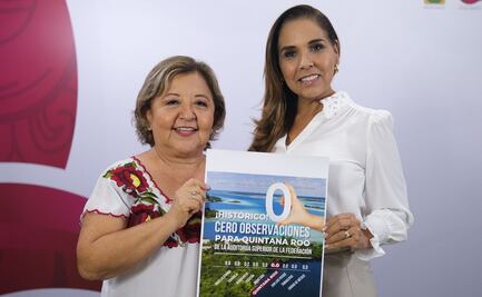 Quintana Roo tiene cero observaciones en manejo de recursos federales: Mara Lezama; es la primera vez en la historia del estado