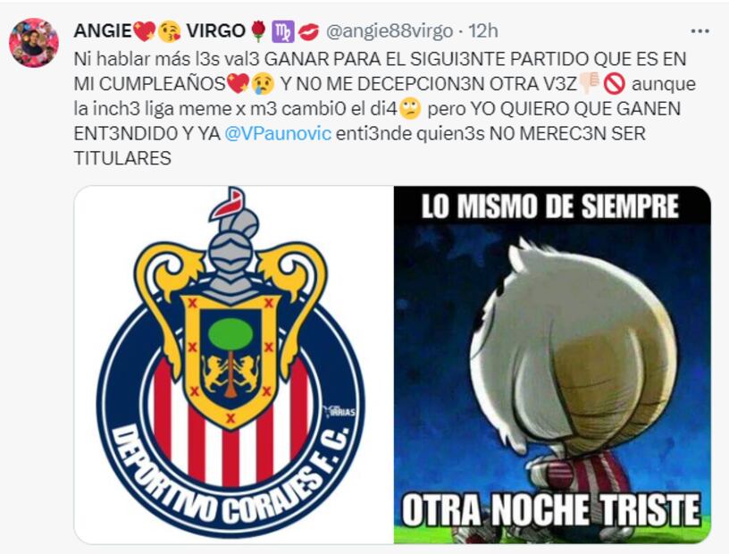 Chivas perdió su invicto y los memes se burlan de la derrota ante Santos