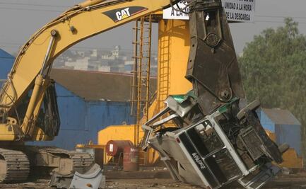 Si no sacas tu vehículo del corralón, lo hacen chatarra