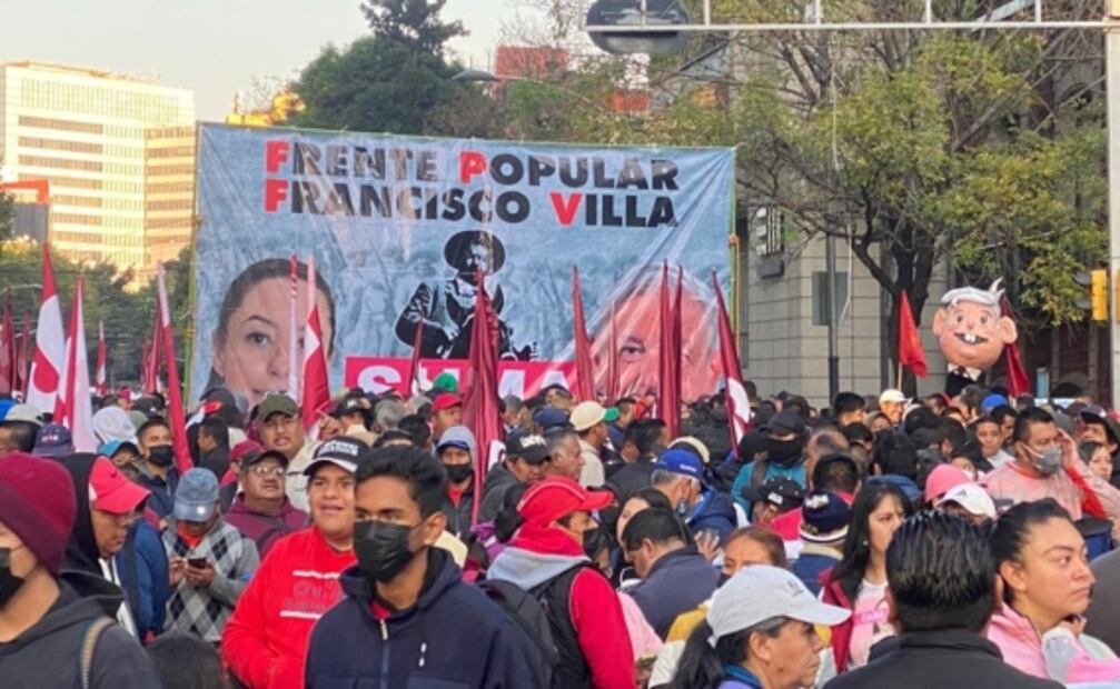 Minuto a minuto de marcha de AMLO en la CDMX